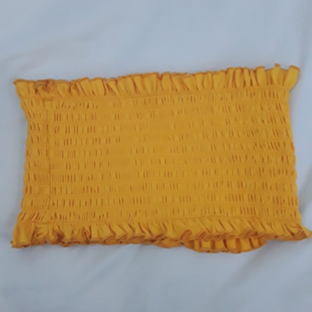 SWS ESSENTIAL YELLOW TUBE TOP TUBE